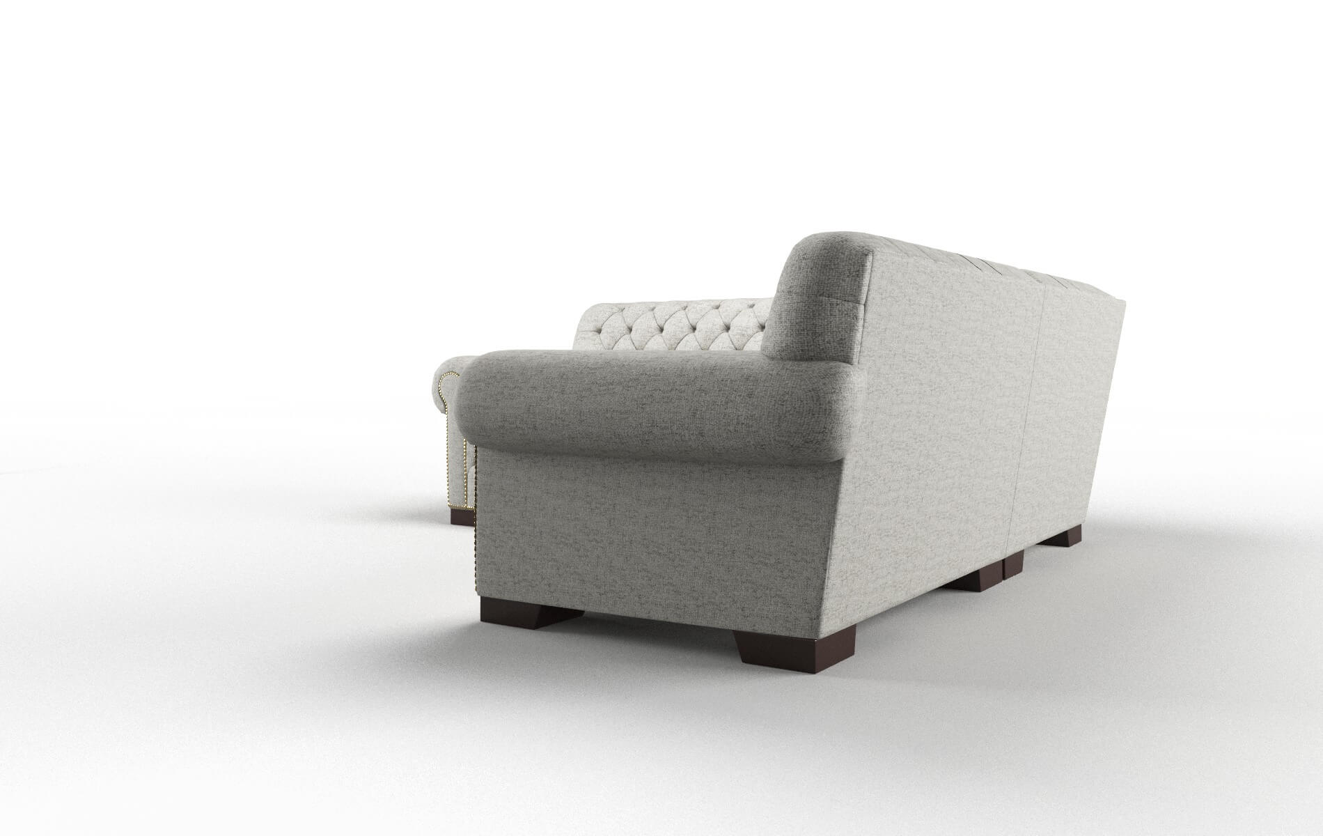 Chester Derby Silver Sectional espresso legs 4