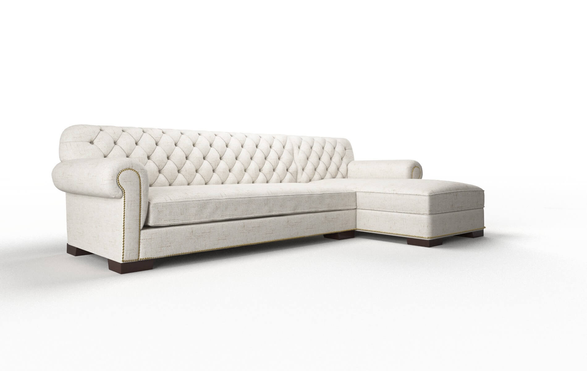 Chester Derby Taupe Panel espresso legs 2