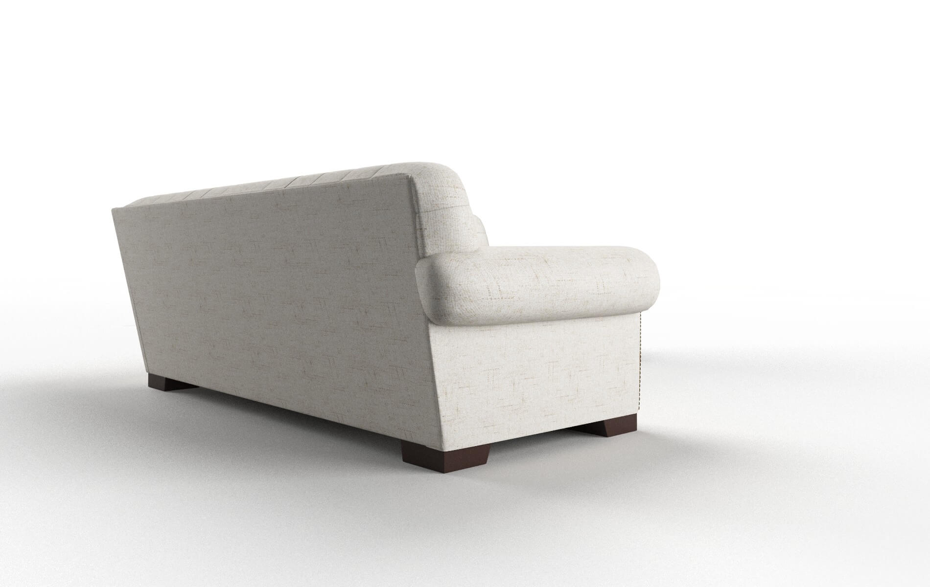 Chester Derby Taupe Sectional espresso legs 3