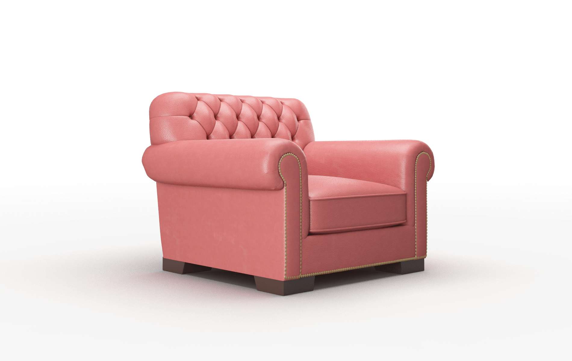 Chester Dillion Cordovan Chair espresso legs 2