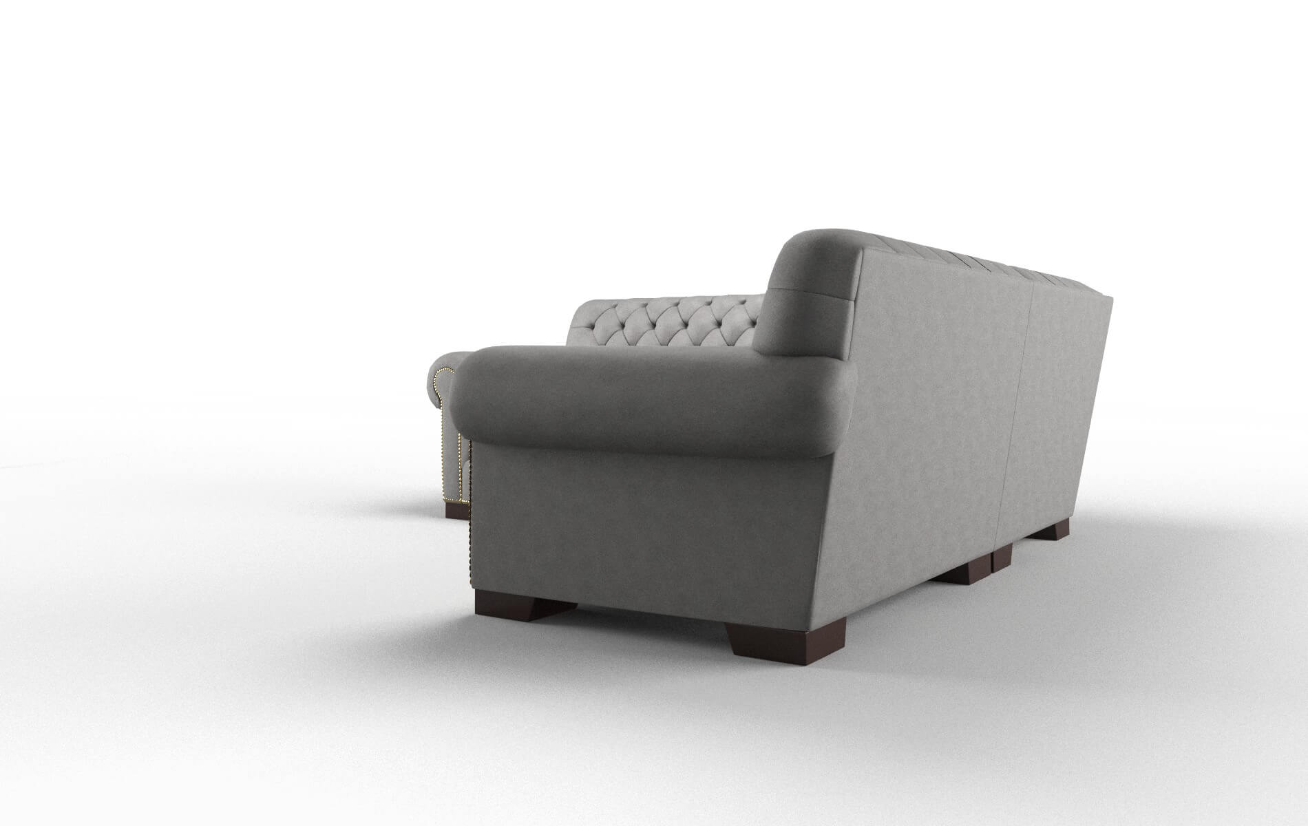 Chester Dream_d Charcoal Sectional espresso legs 4