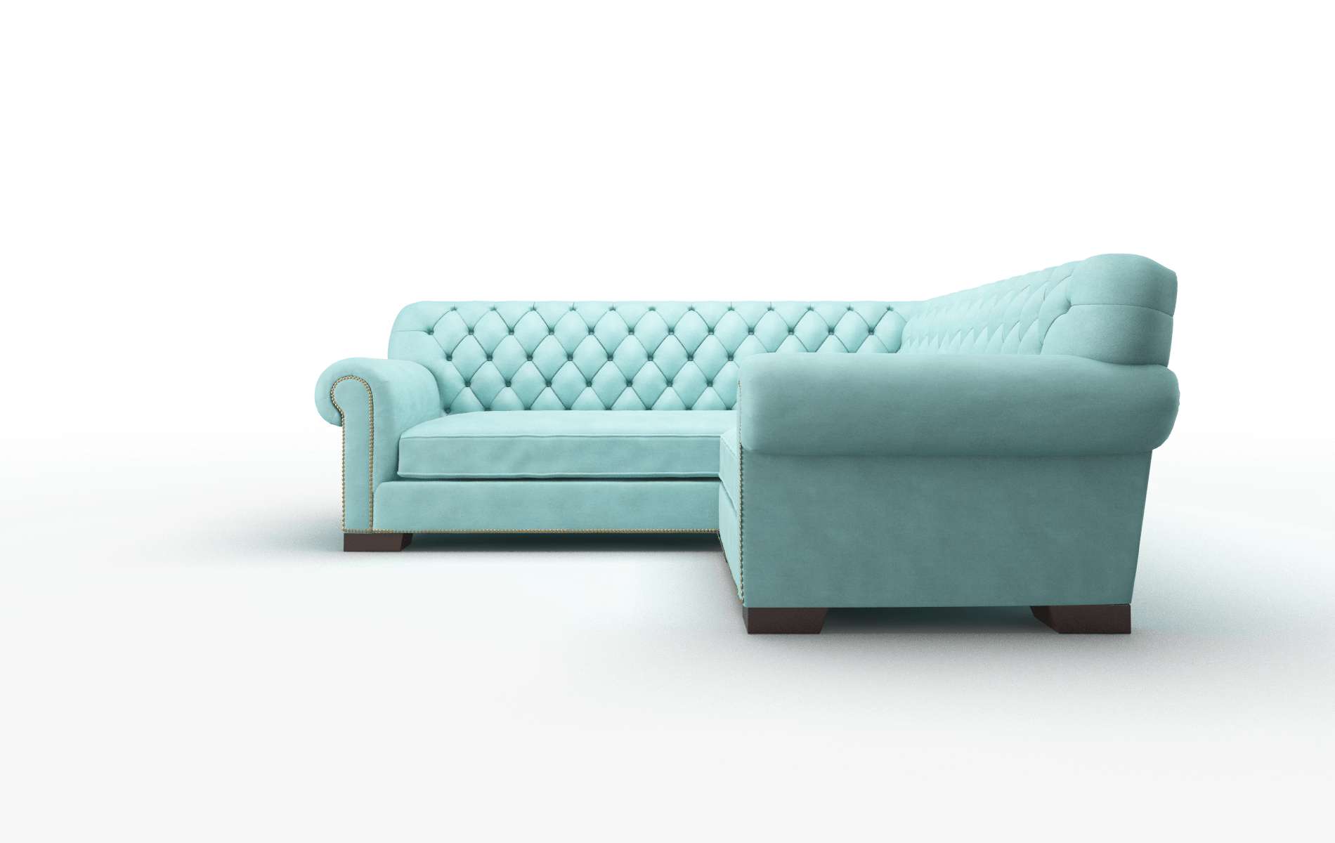 Chester Dream_d French_blue Sectional espresso legs 5