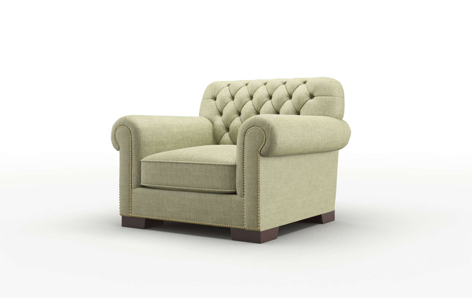 Chester Durham Lime Chair espresso legs 4