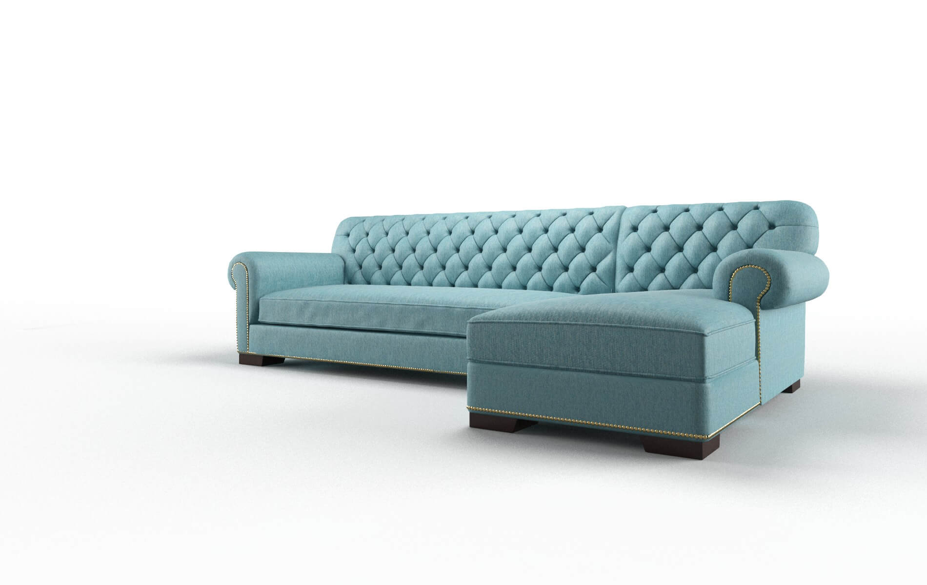 Chester Durham Pine Panel espresso legs 4