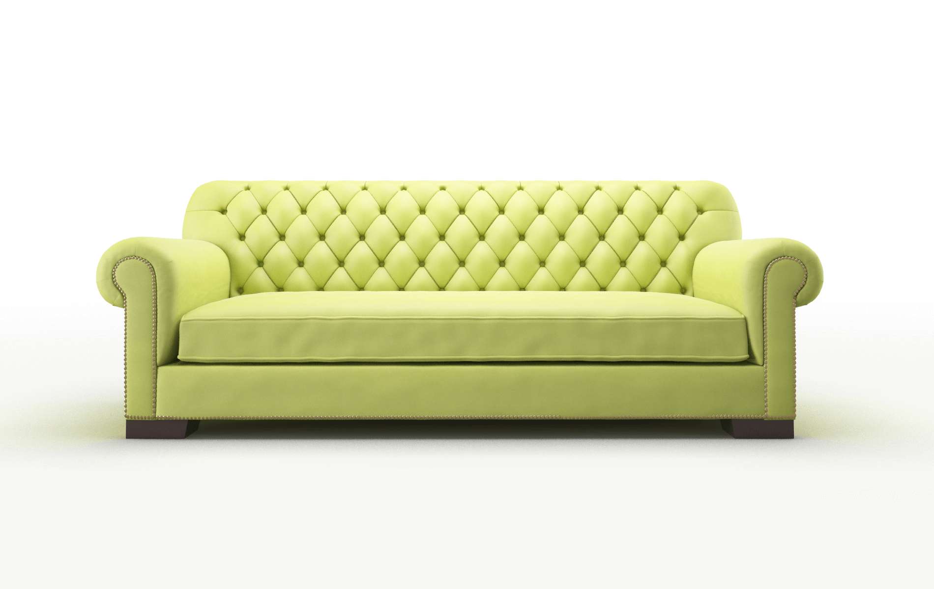 Chester Hathaway apple Sofa Espresso Legs  1