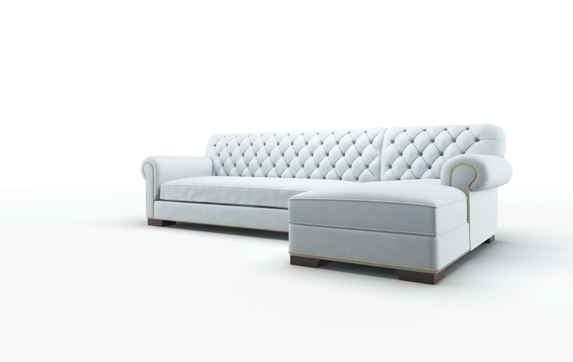 Chester Hathaway Aqua Panel espresso legs 4