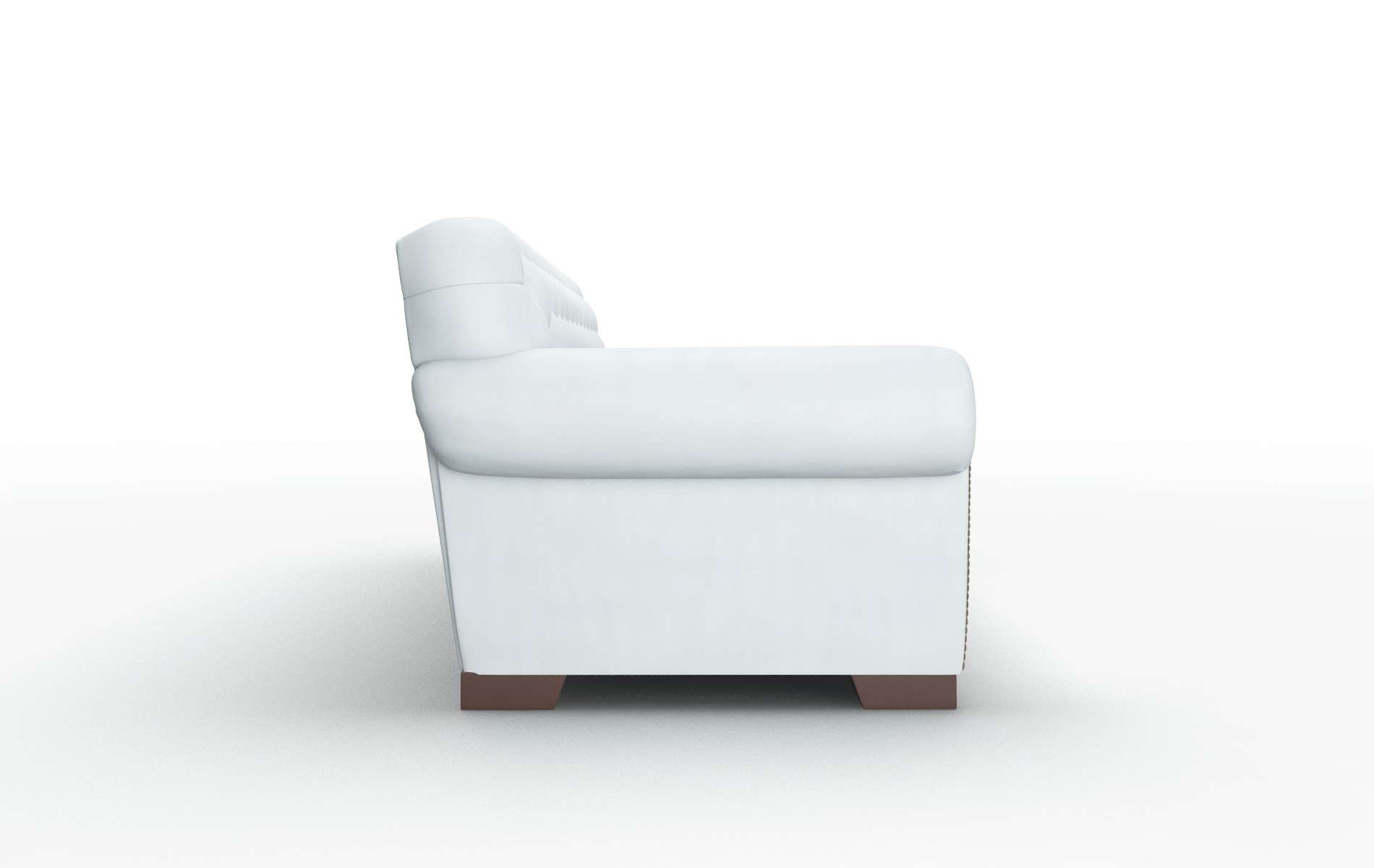Chester Hathaway Aqua Sofa espresso legs 3