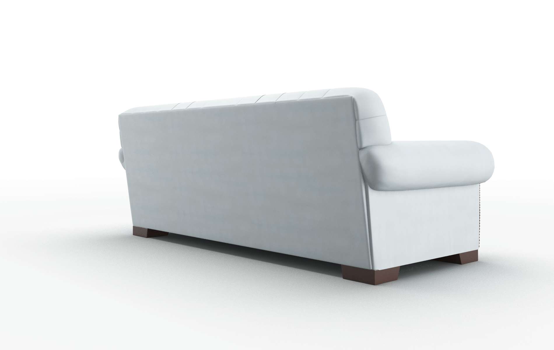 Chester Hathaway Aqua Sofa espresso legs 5