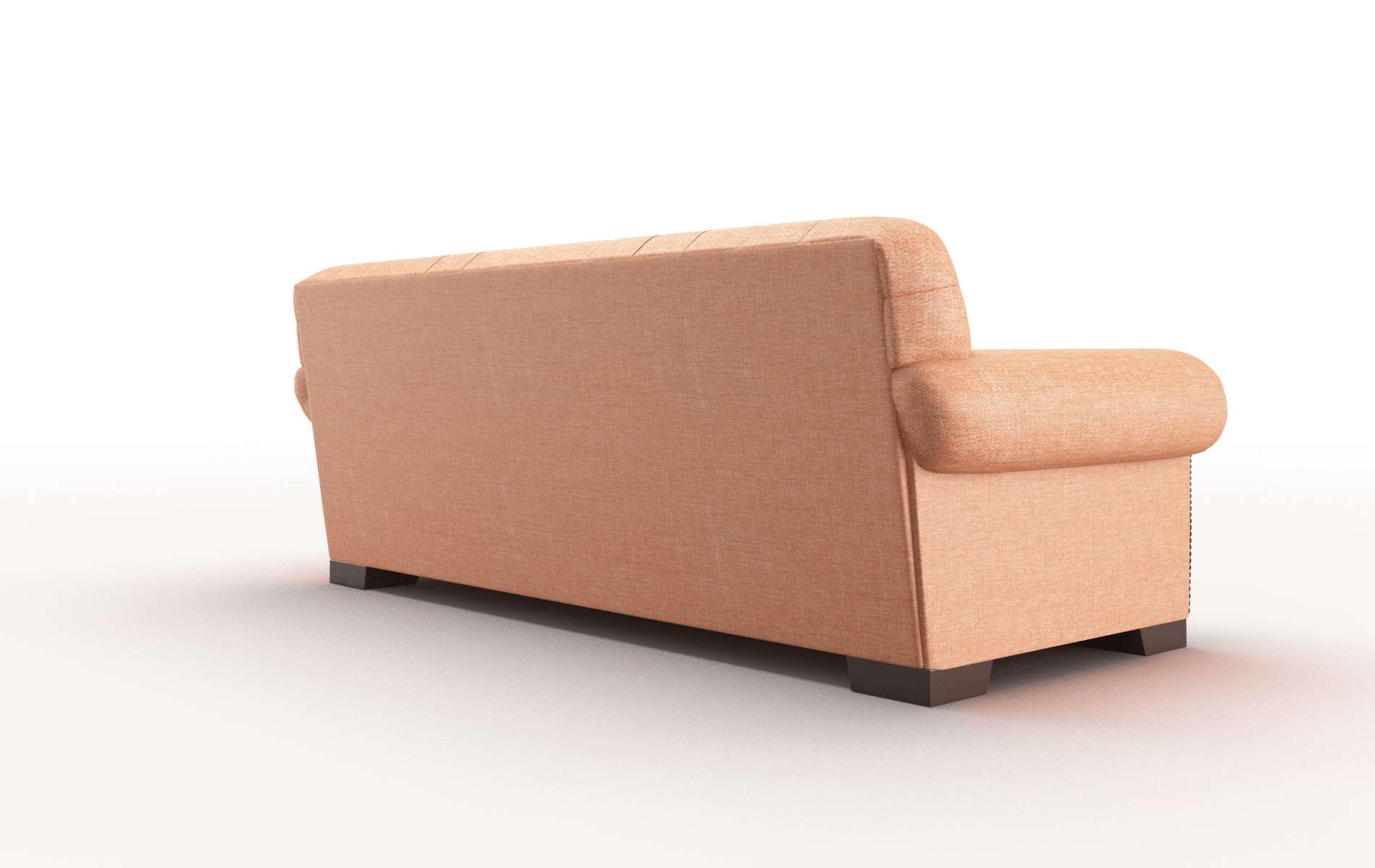 Chester Hepburn Appricot Sofa espresso legs 5