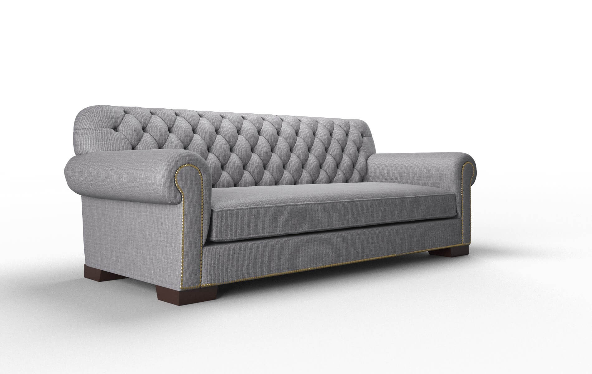Chester Insight Denim Sofa espresso legs 2