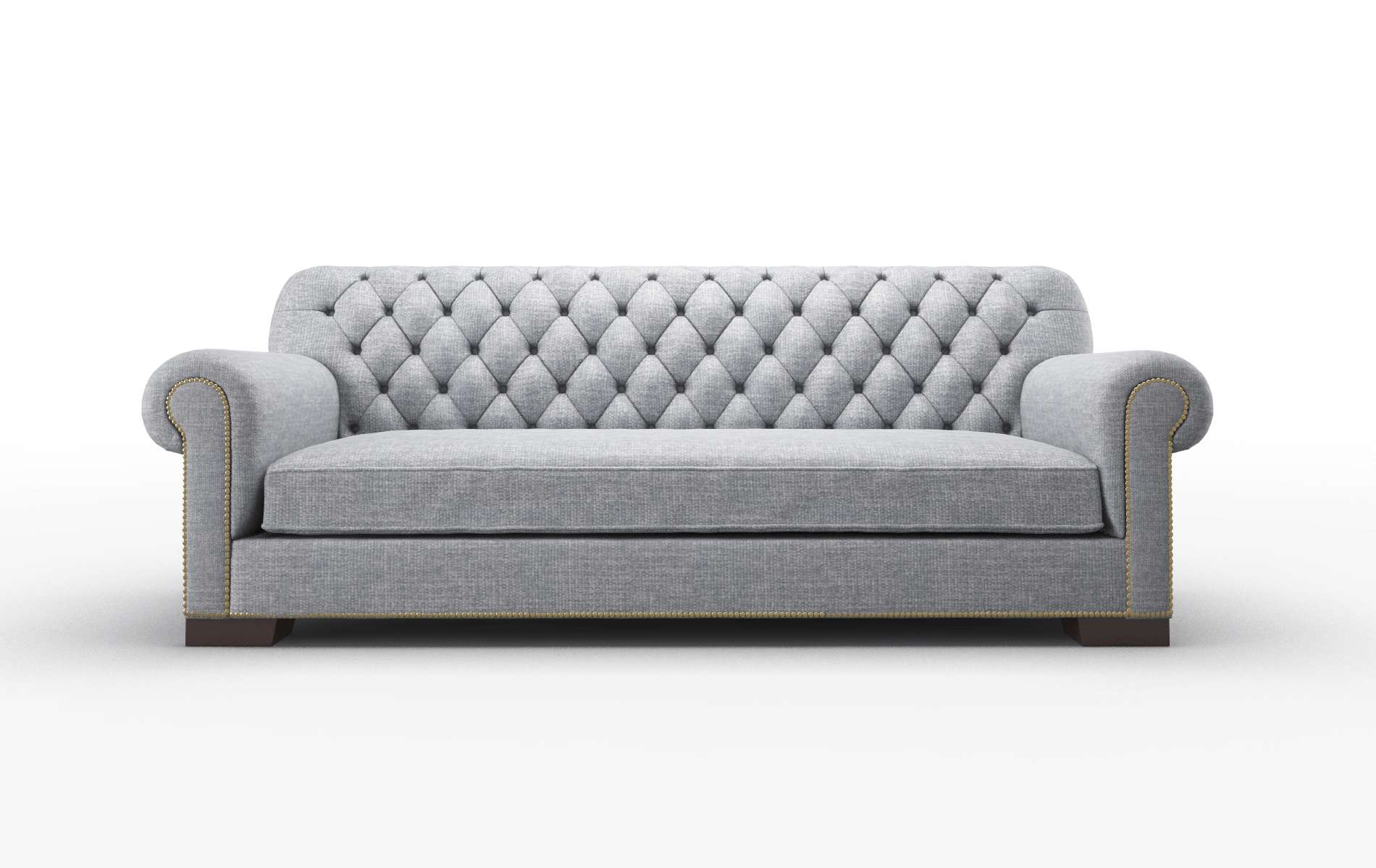 Chester Keylargo Ash Sofa espresso legs 1