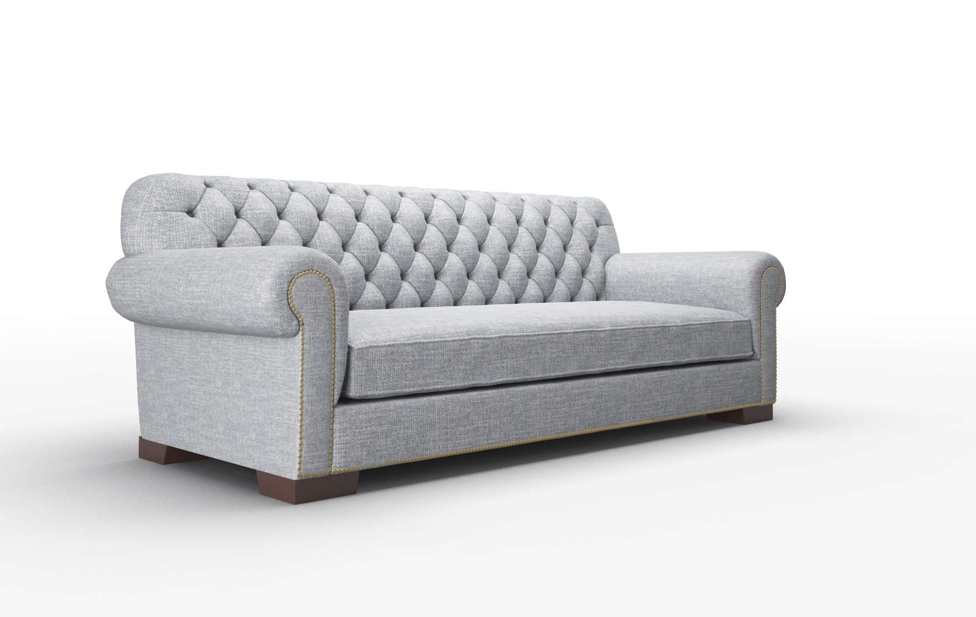 Chester Keylargo Ash Sofa espresso legs 2
