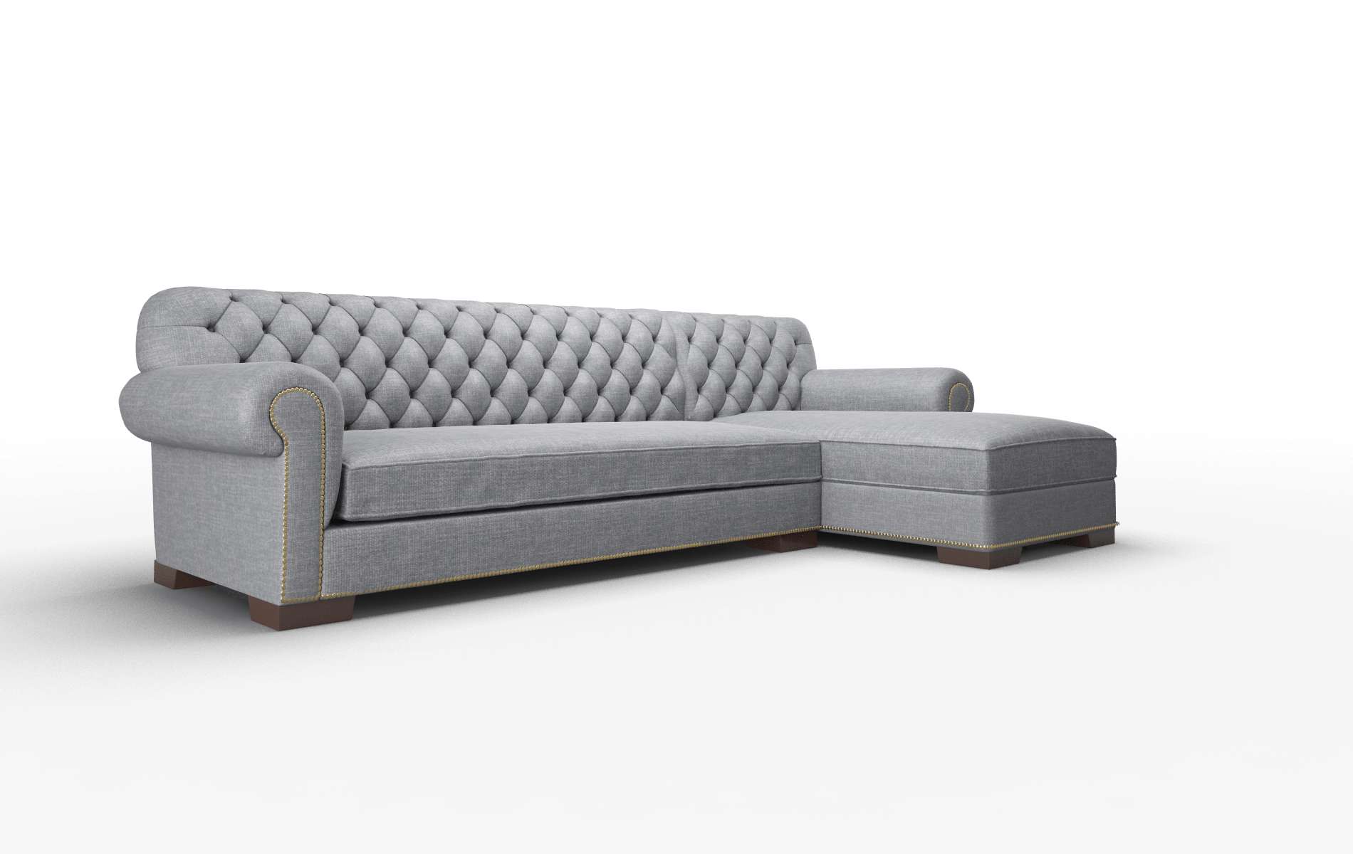 Chester Keylargo Graphite Panel espresso legs 2