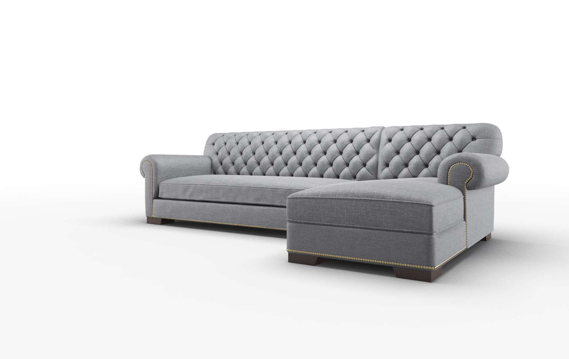 Chester Keylargo Graphite Panel espresso legs 4