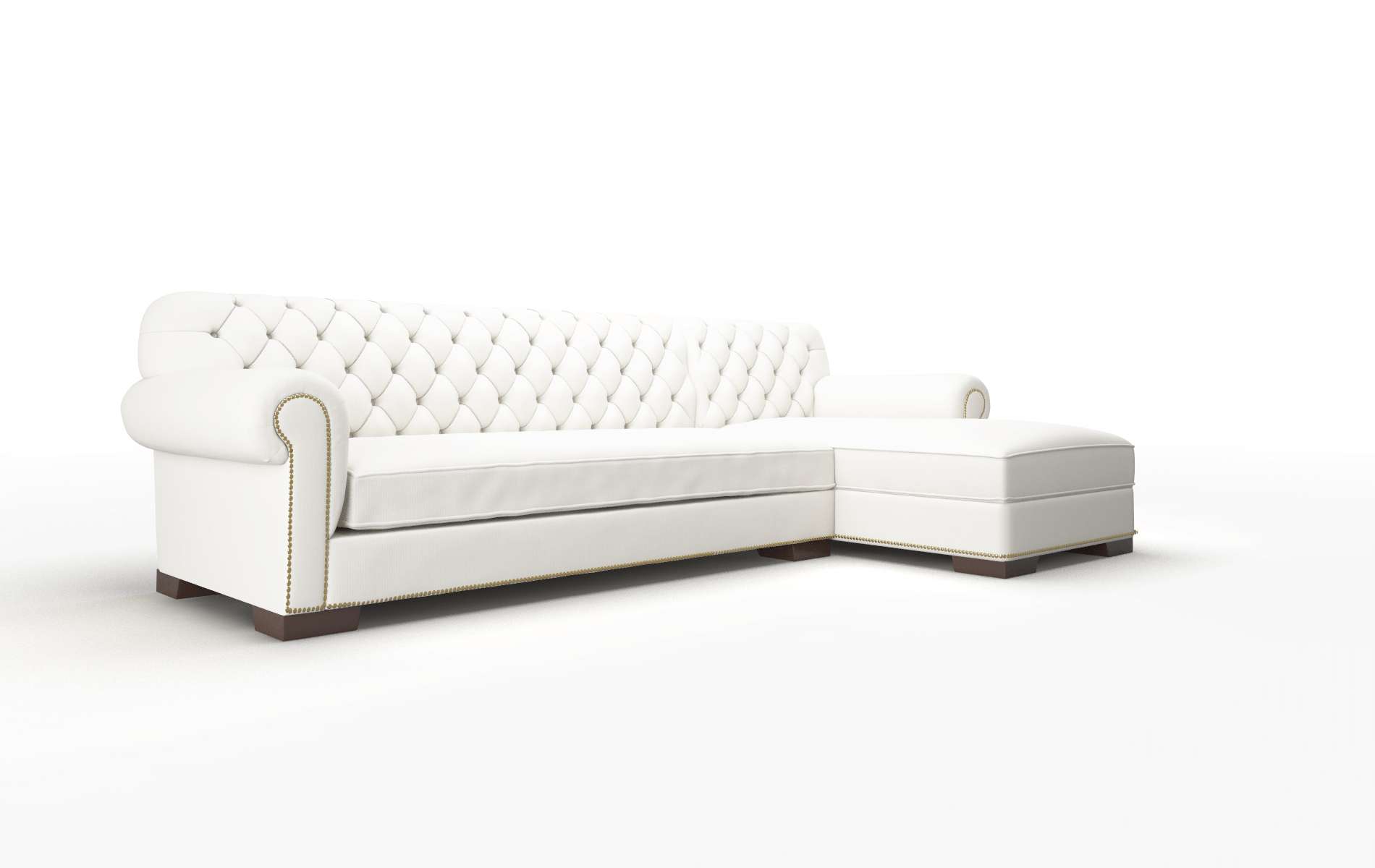 Chester Keylargo Oatmeal Panel espresso legs 2