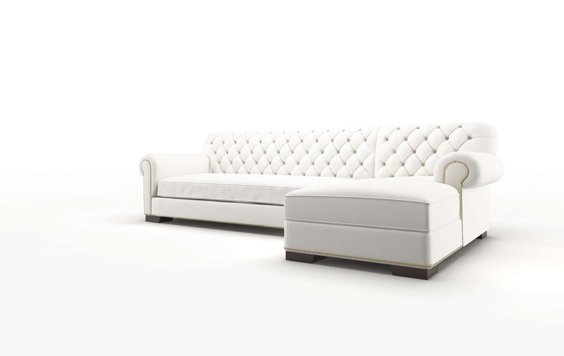 Chester Keylargo Oatmeal Panel espresso legs 4