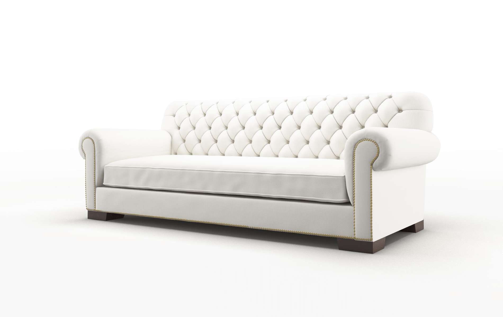 Chester Keylargo Oatmeal Sofa espresso legs 4