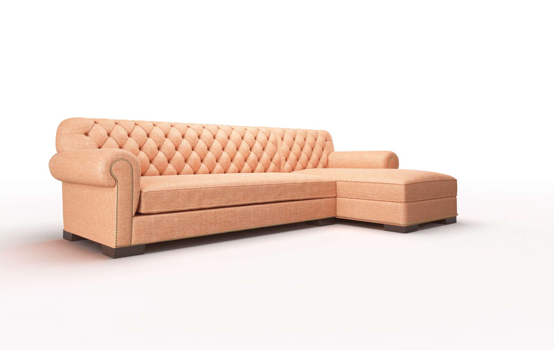 Chester Keylargo Terracotta Panel espresso legs 2