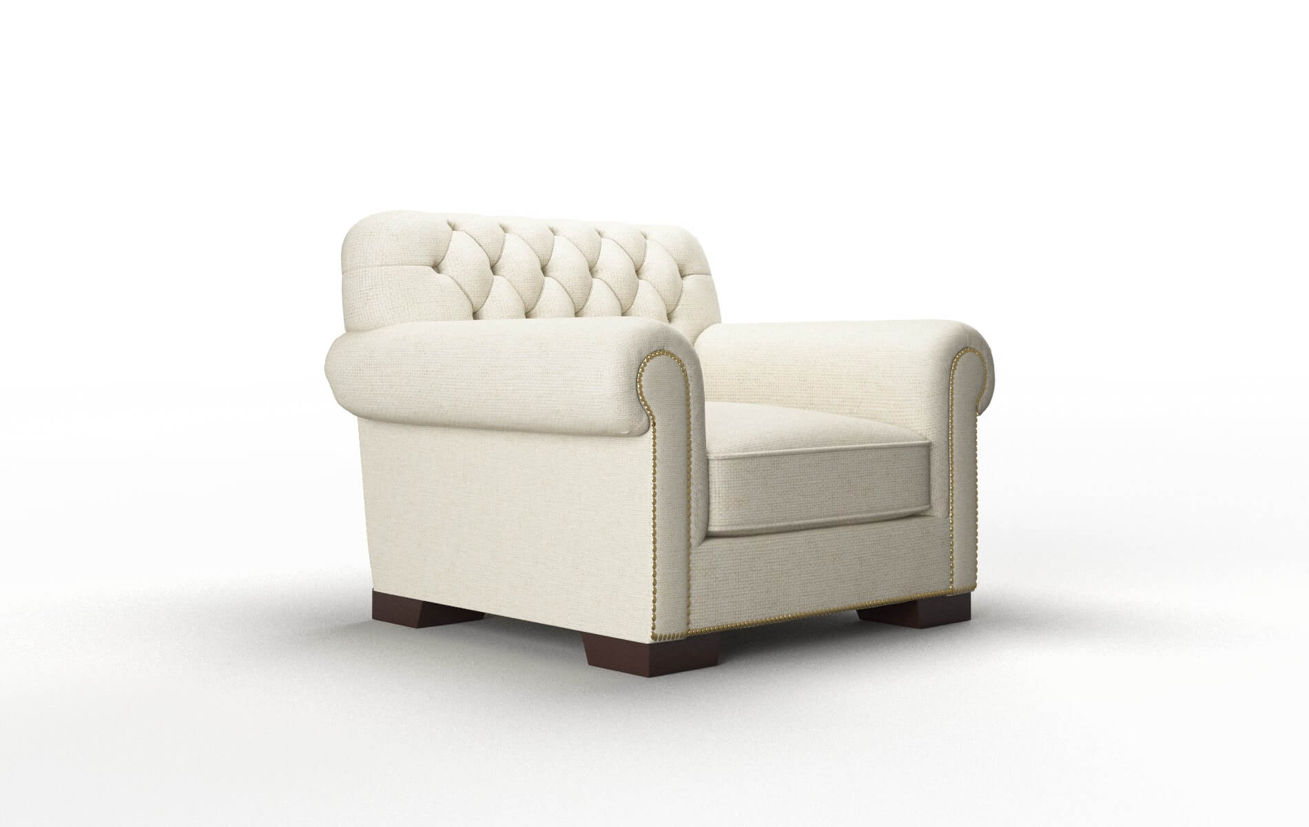 Chester Lana Sand Chair espresso legs 2