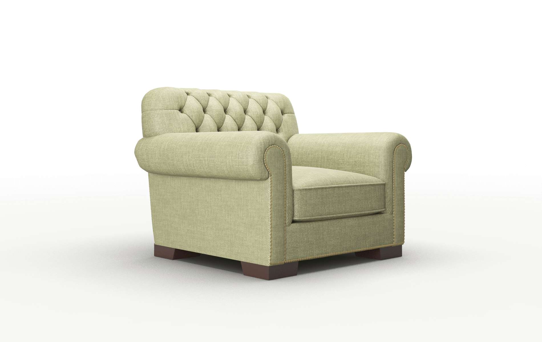 Chester Leslie Lawn Chair espresso legs 2