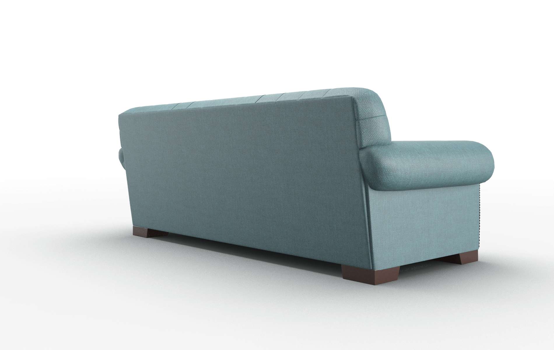 Chester Leslie Peacock Sofa espresso legs 5