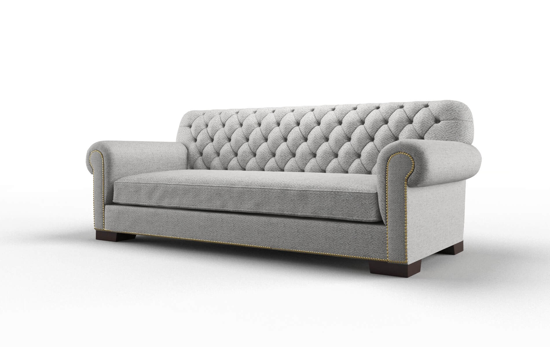 Chester Malibu Dove Sofa espresso legs 4