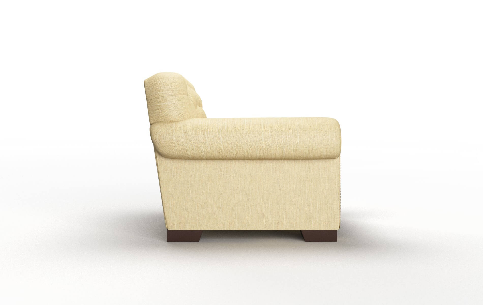 Chester Malibu Maize Chair espresso legs 3