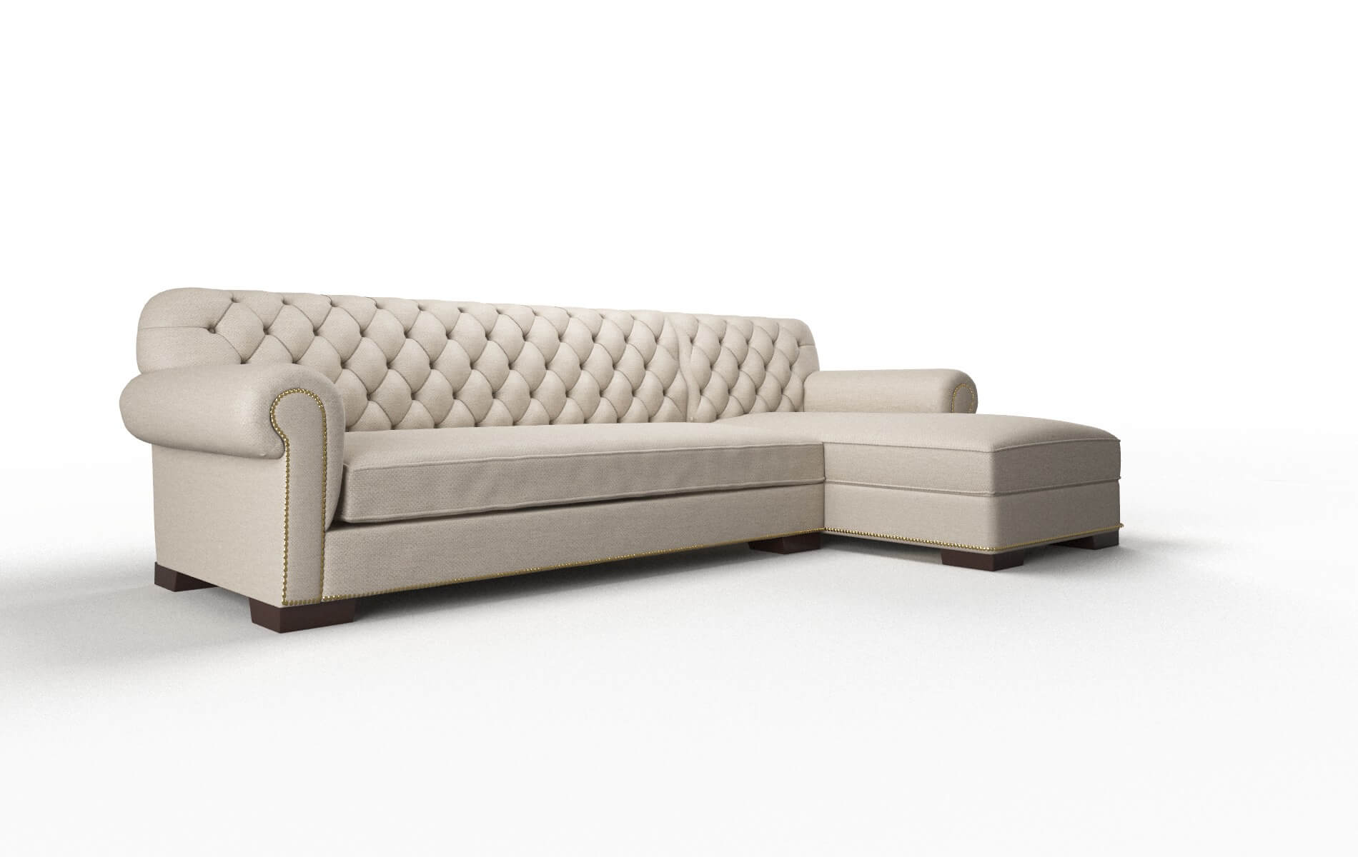 Chester Naples Almond Panel espresso legs 2