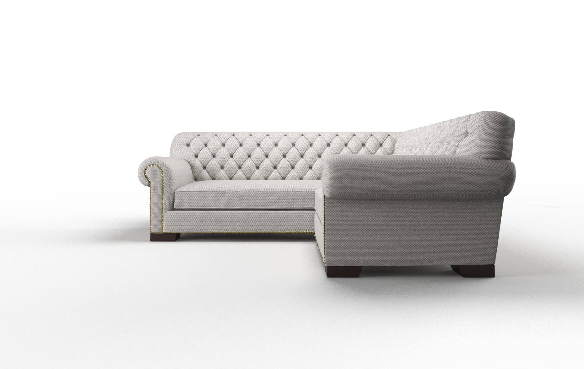 Chester Naples Ash Sectional espresso legs 5