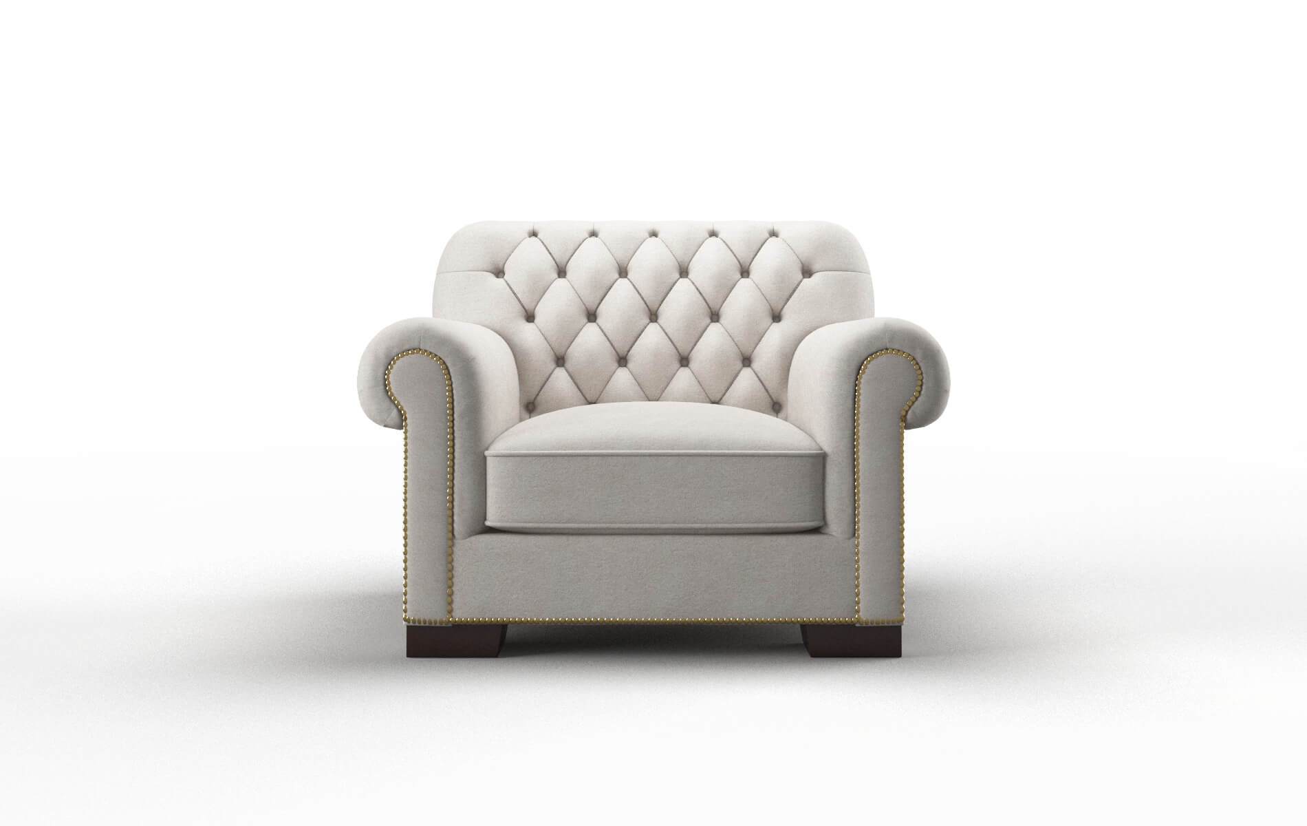 Chester Noble grey Chair Espresso Legs  1