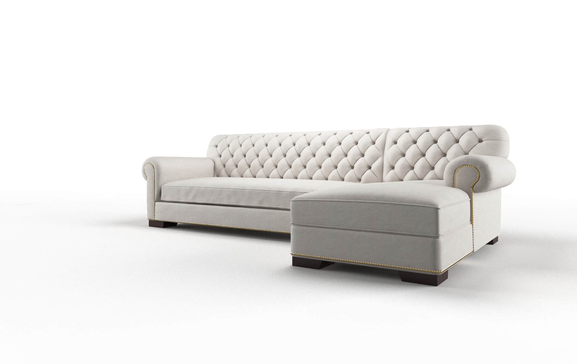 Chester Noble Grey Panel espresso legs 4