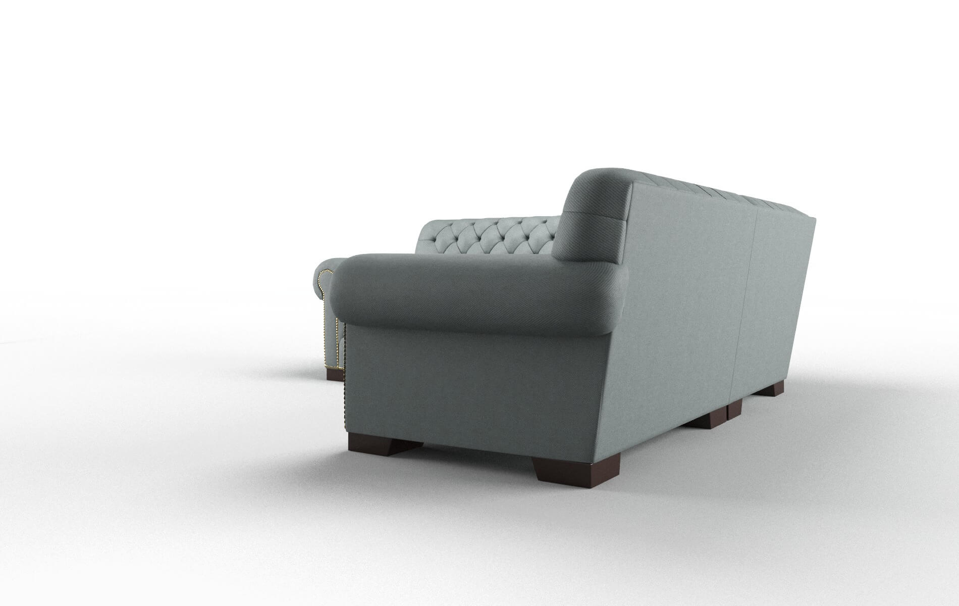 Chester Oakley Baltic Sectional espresso legs 4