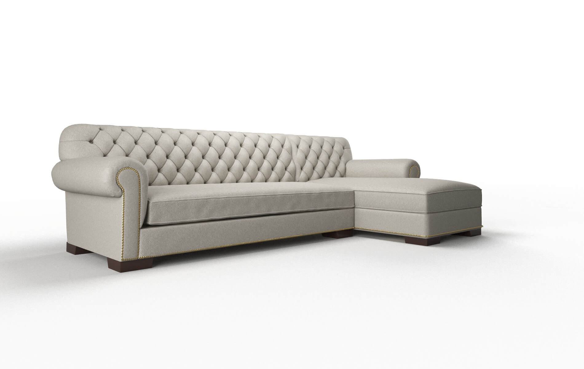 Chester Oscar Silver Panel espresso legs 2