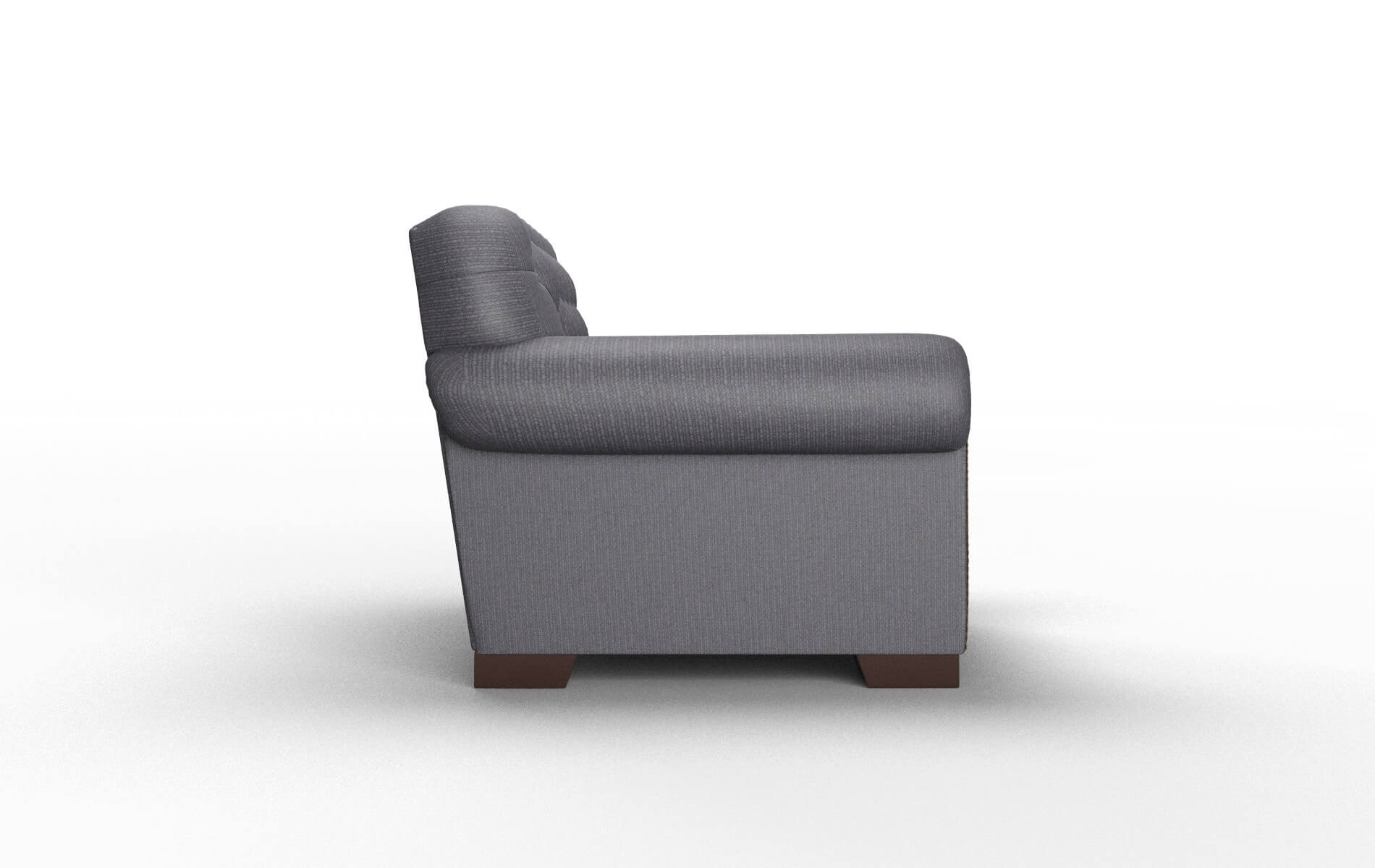 Chester Parker Charcoal Chair espresso legs 3