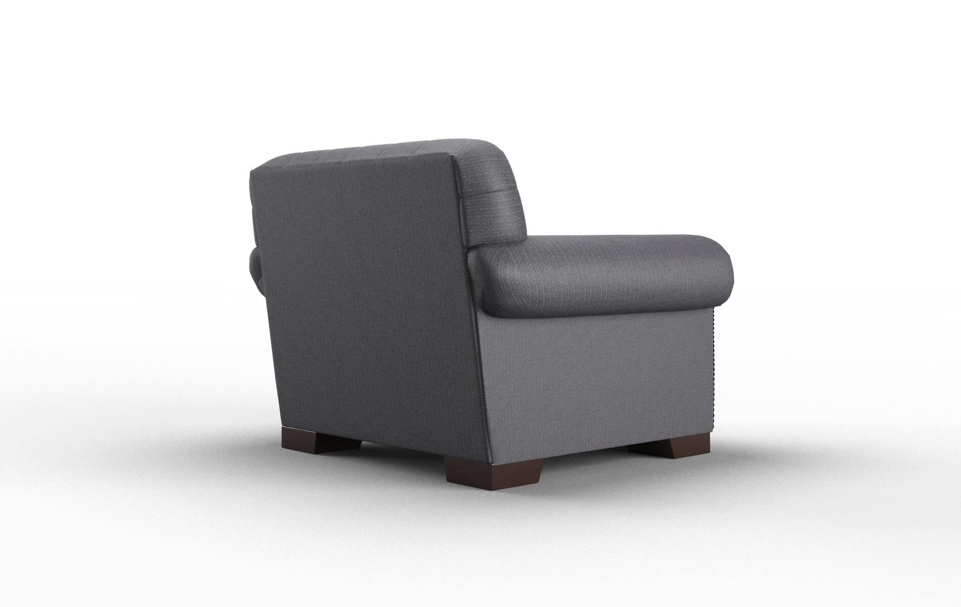 Chester Parker Charcoal Chair espresso legs 5