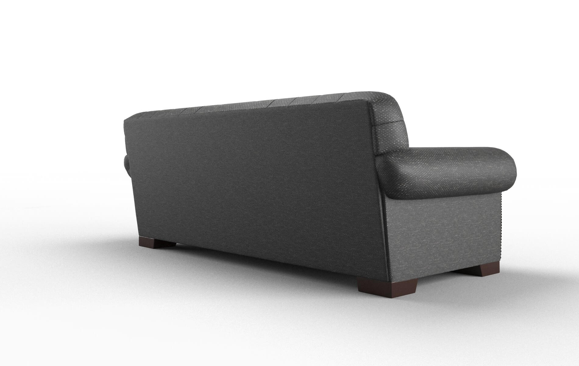 Chester Phoenix Charcoal Sofa espresso legs 5