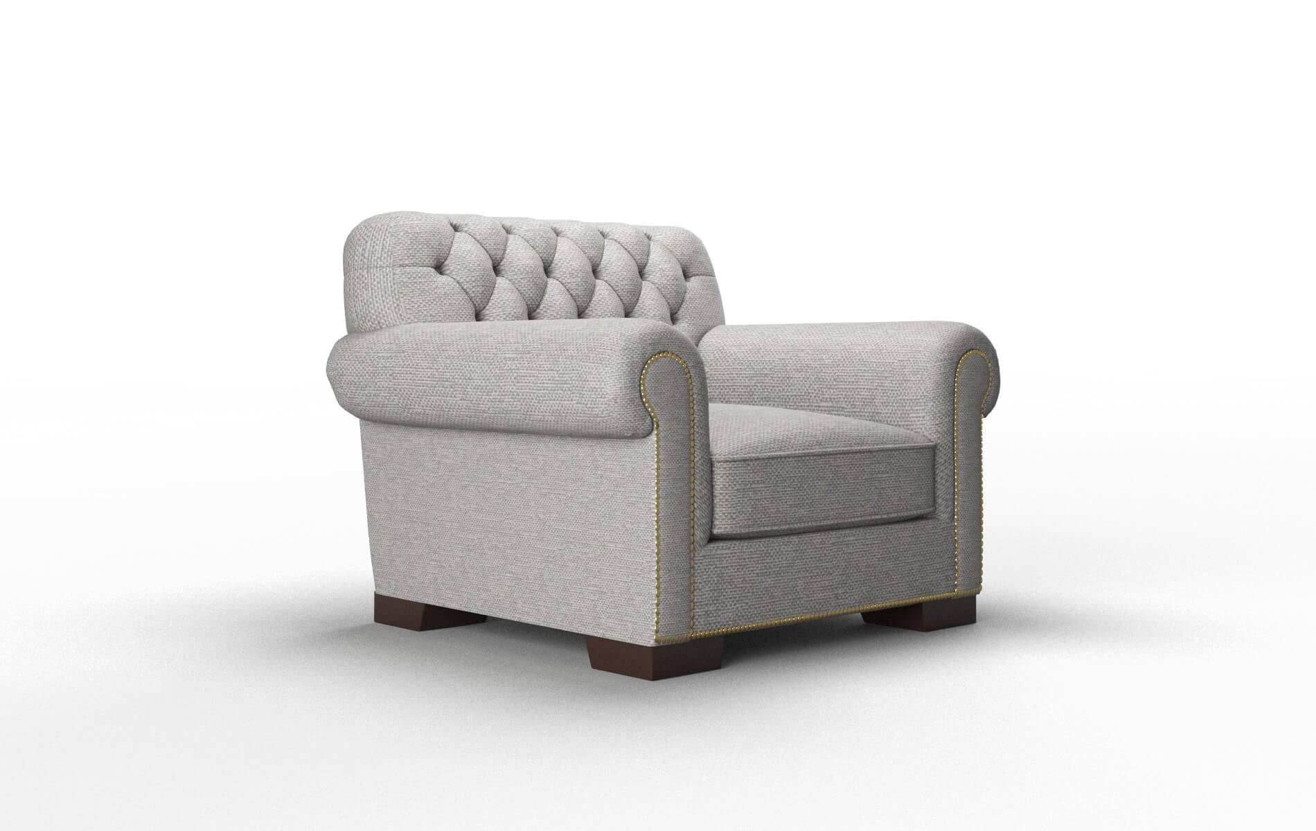 Chester Phoenix Smoke Chair espresso legs 2