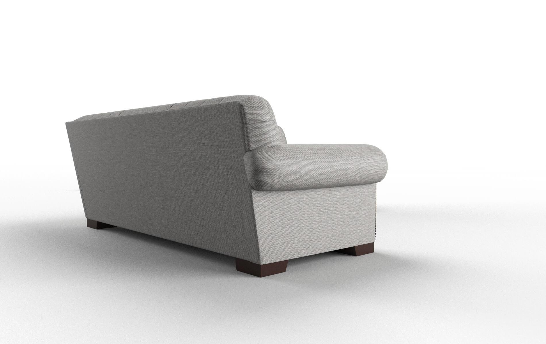 Chester Phoenix Smoke Sectional espresso legs 3