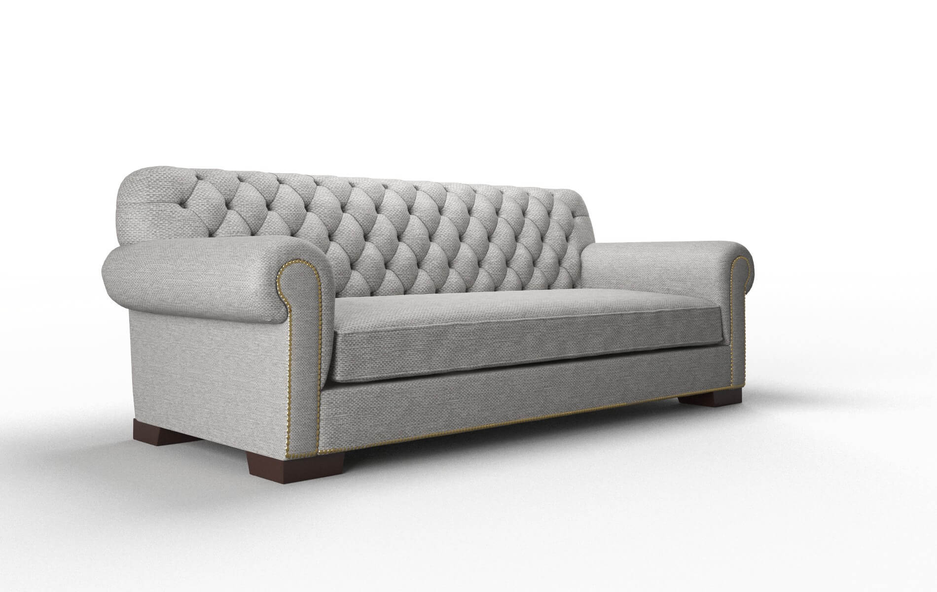 Chester Phoenix Smoke Sofa espresso legs 2