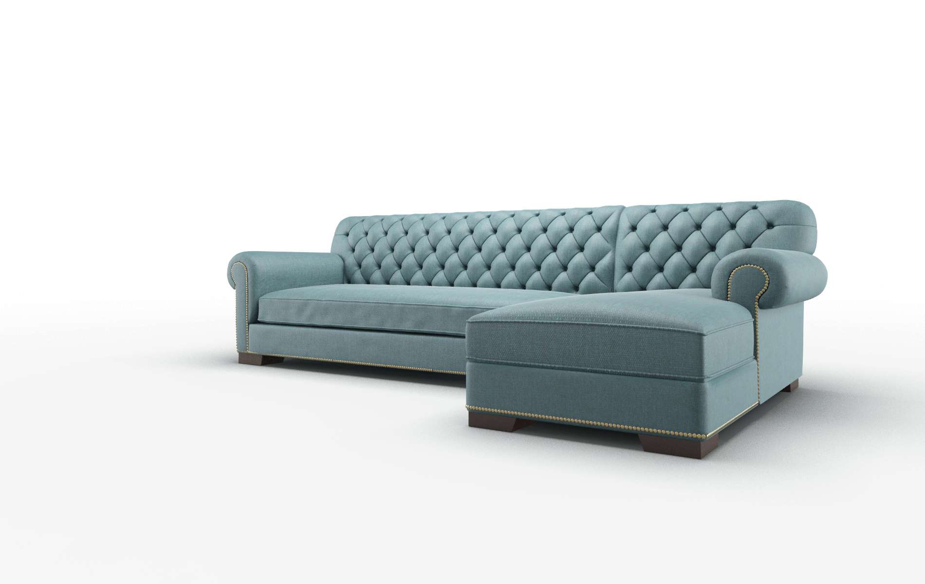 Chester Portland Lake Panel espresso legs 4