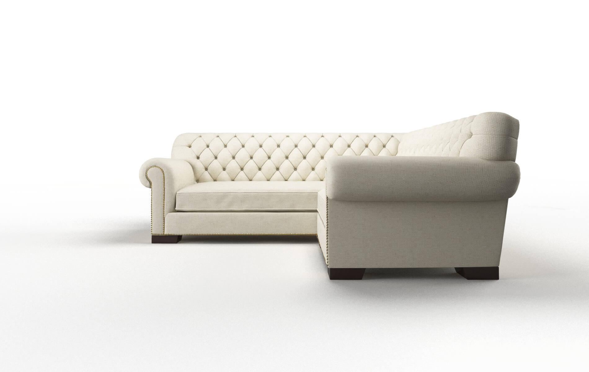 Chester Redondo Oyster Sectional espresso legs 5