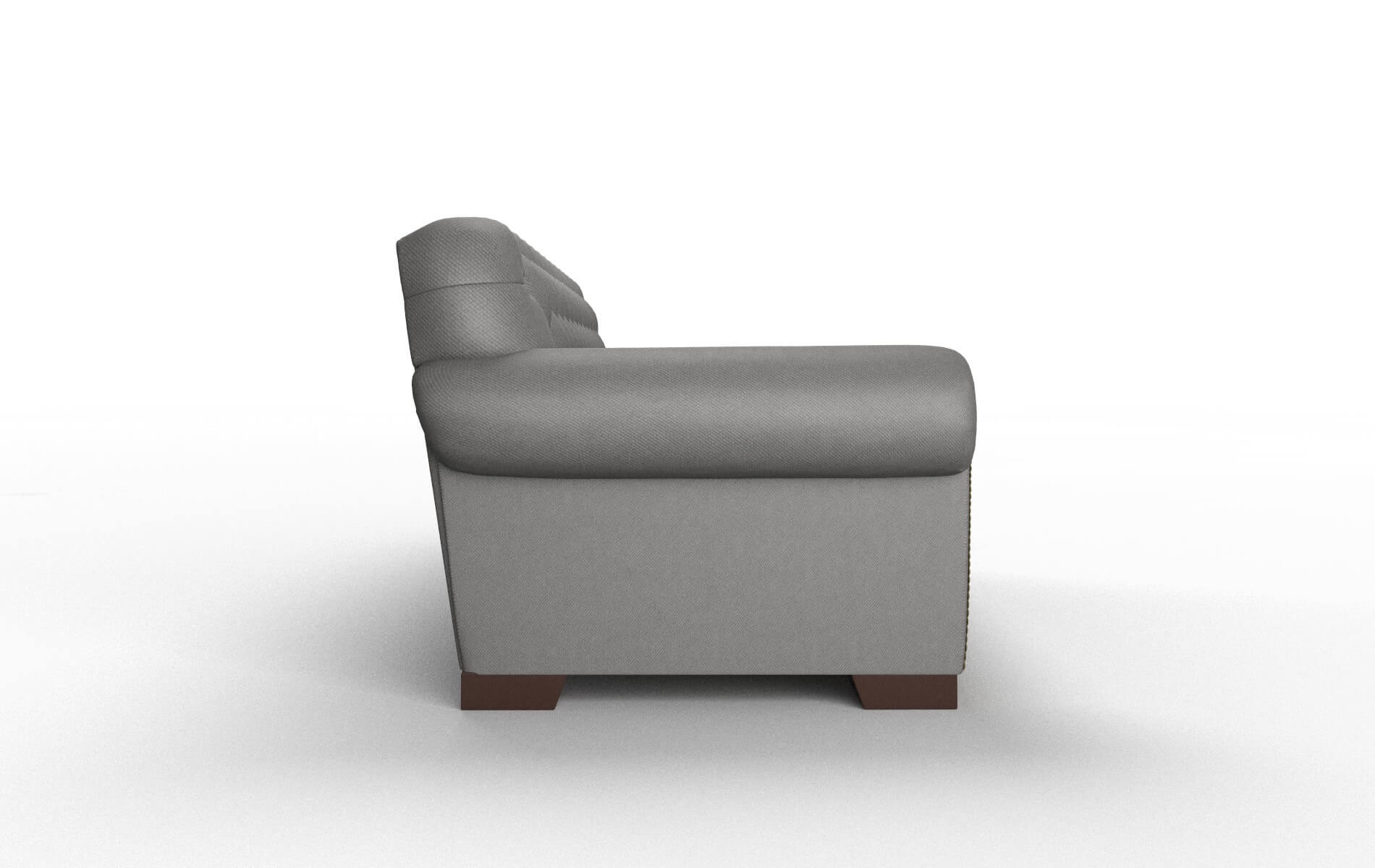 Chester Rocket Charcoal Sofa espresso legs 3