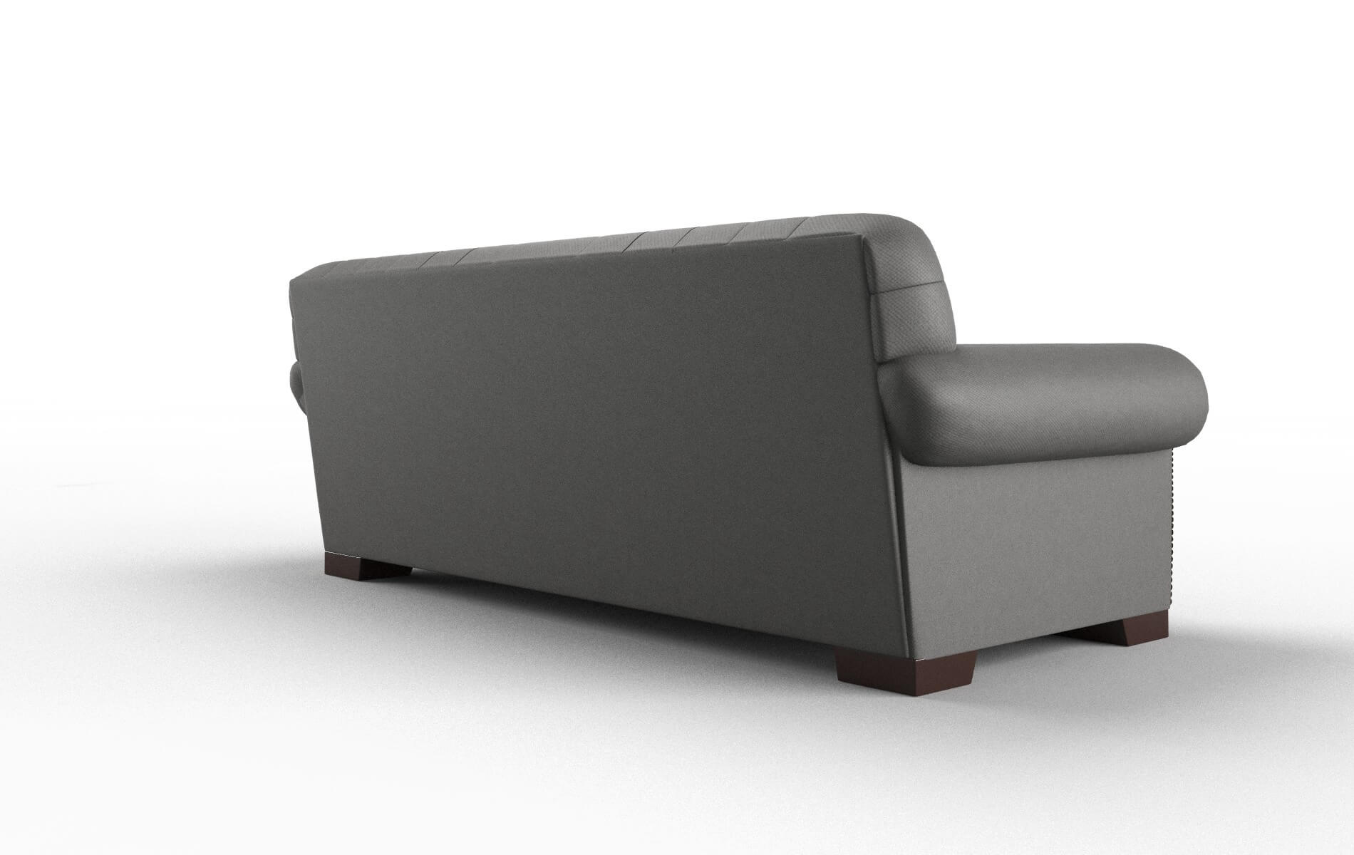 Chester Rocket Charcoal Sofa espresso legs 5