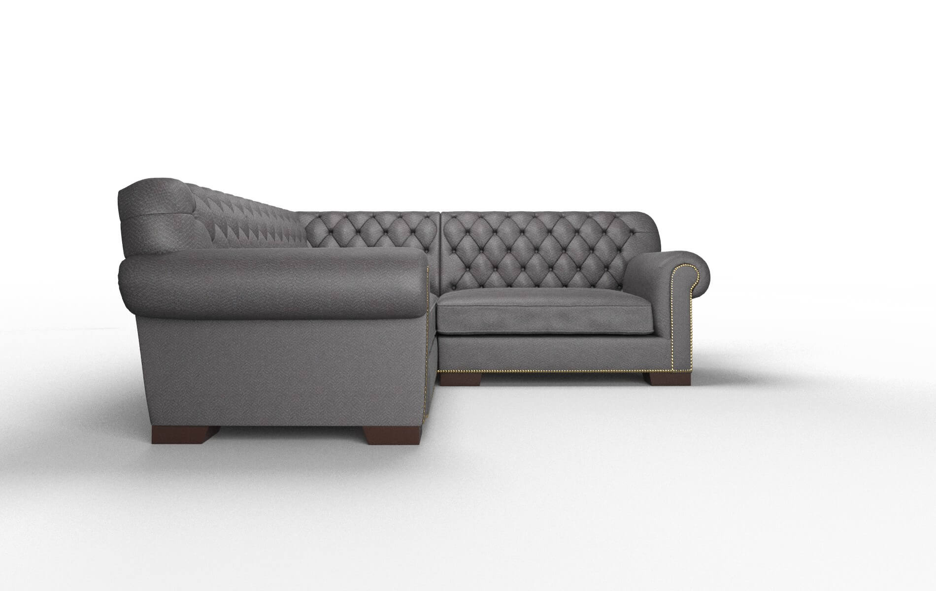 Chester Royale Eclipse Sectional espresso legs 2