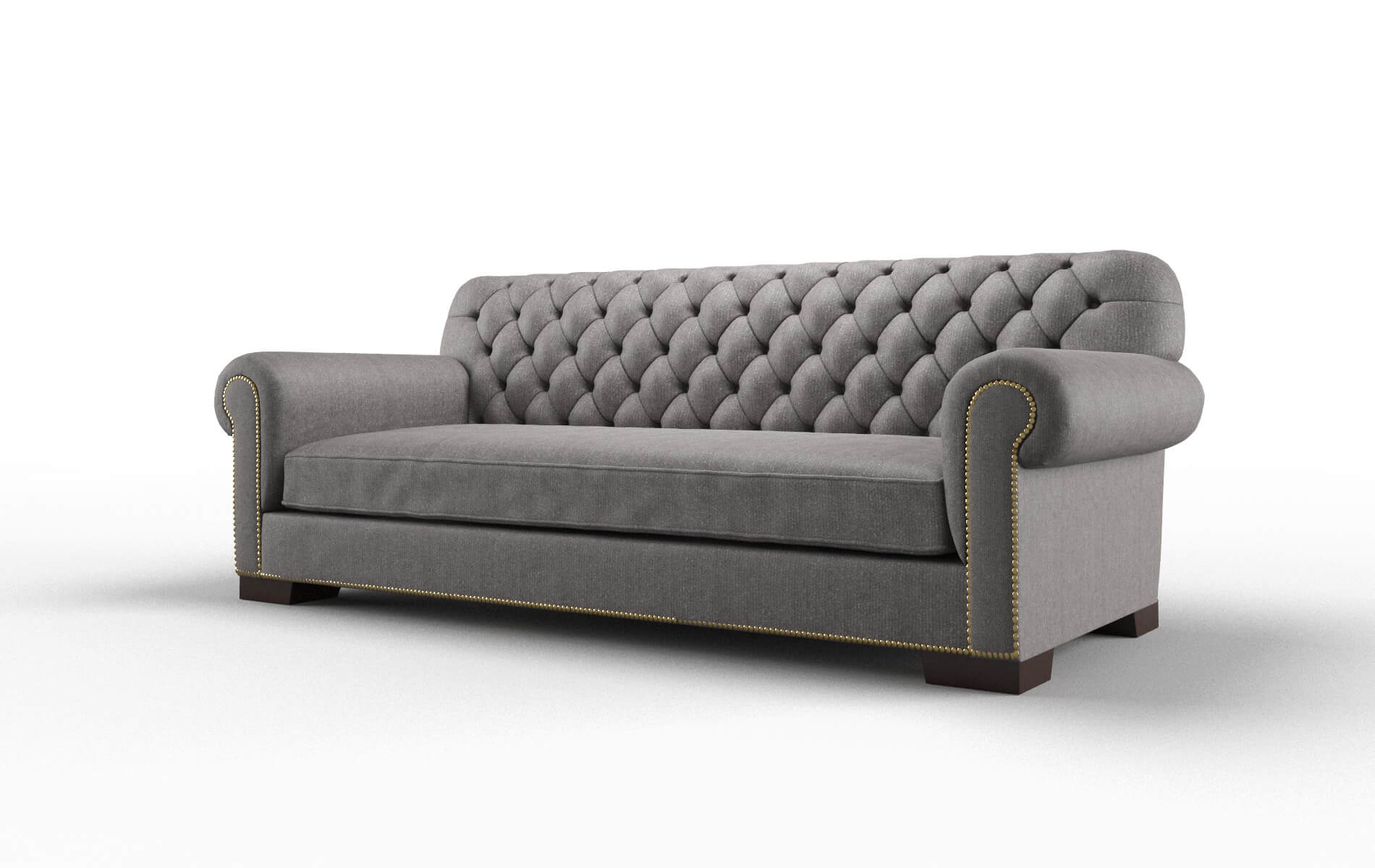 Chester Sasha Granite Sofa espresso legs 4