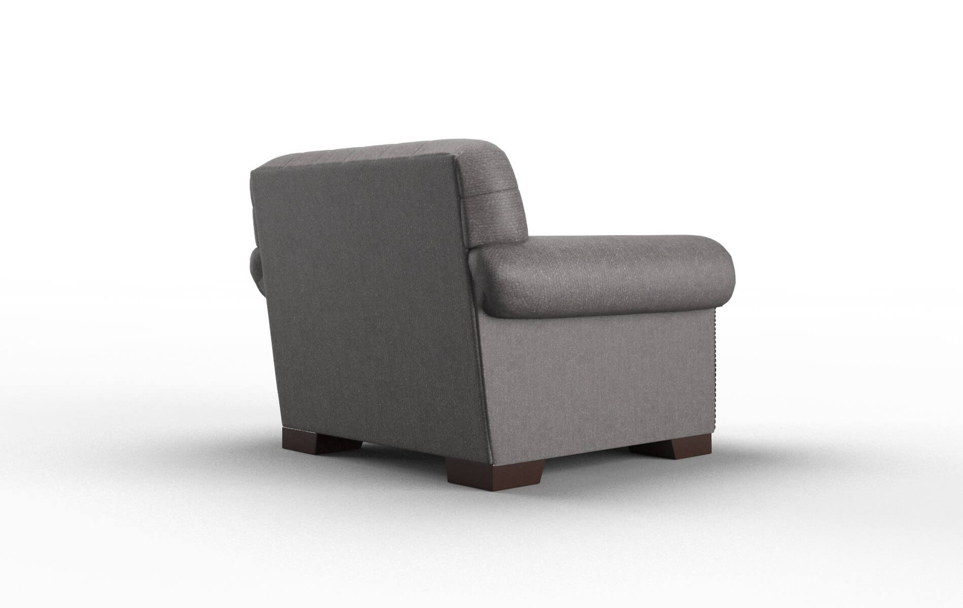 Chester Sasha Grey Chair espresso legs 5