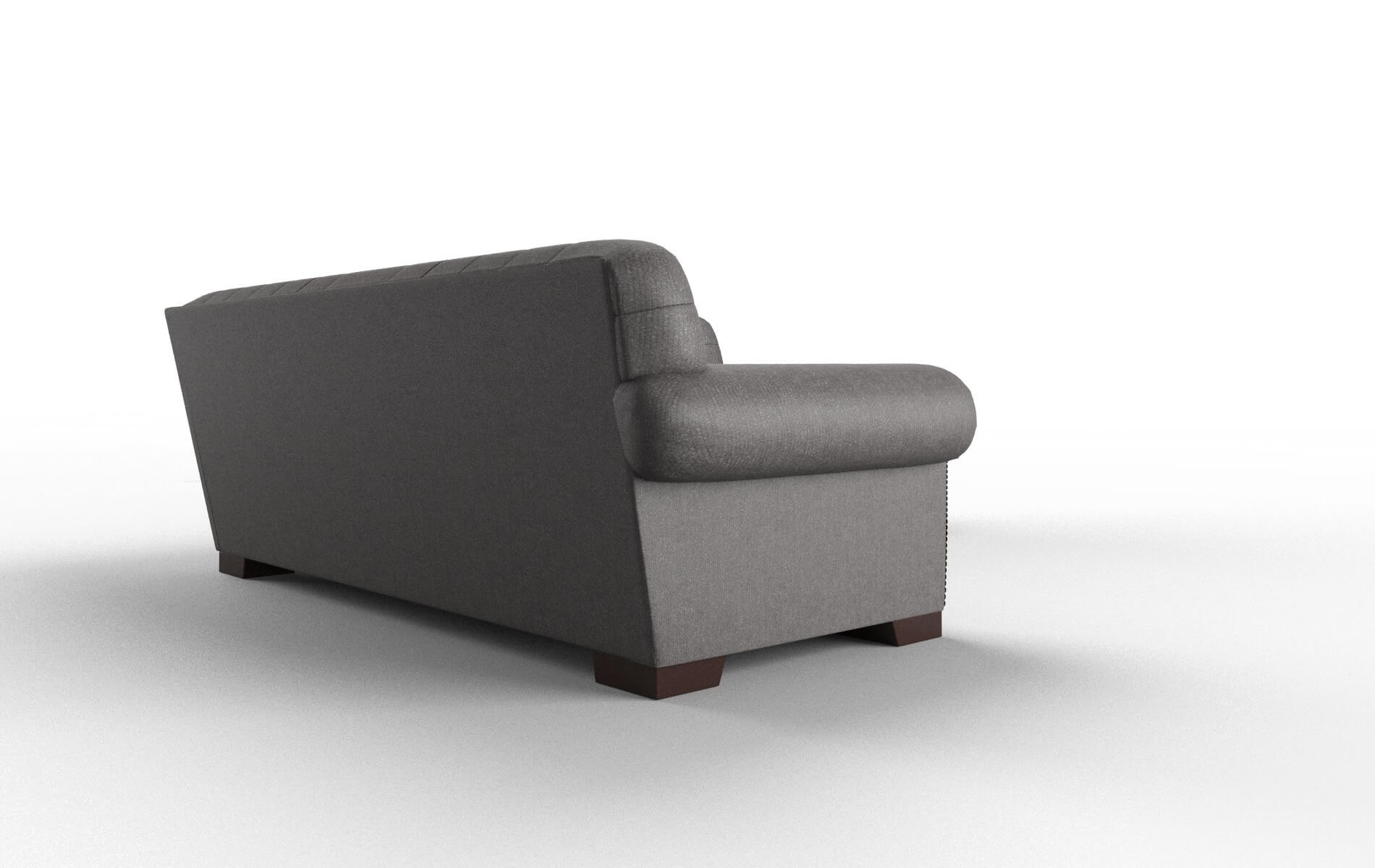 Chester Sasha Grey Sectional espresso legs 3