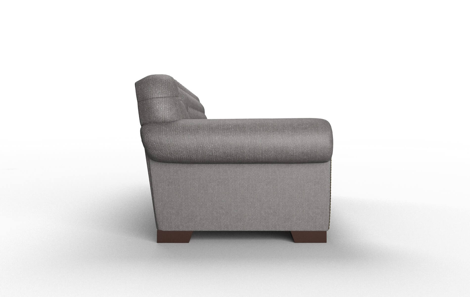 Chester Sasha Grey Sofa espresso legs 3
