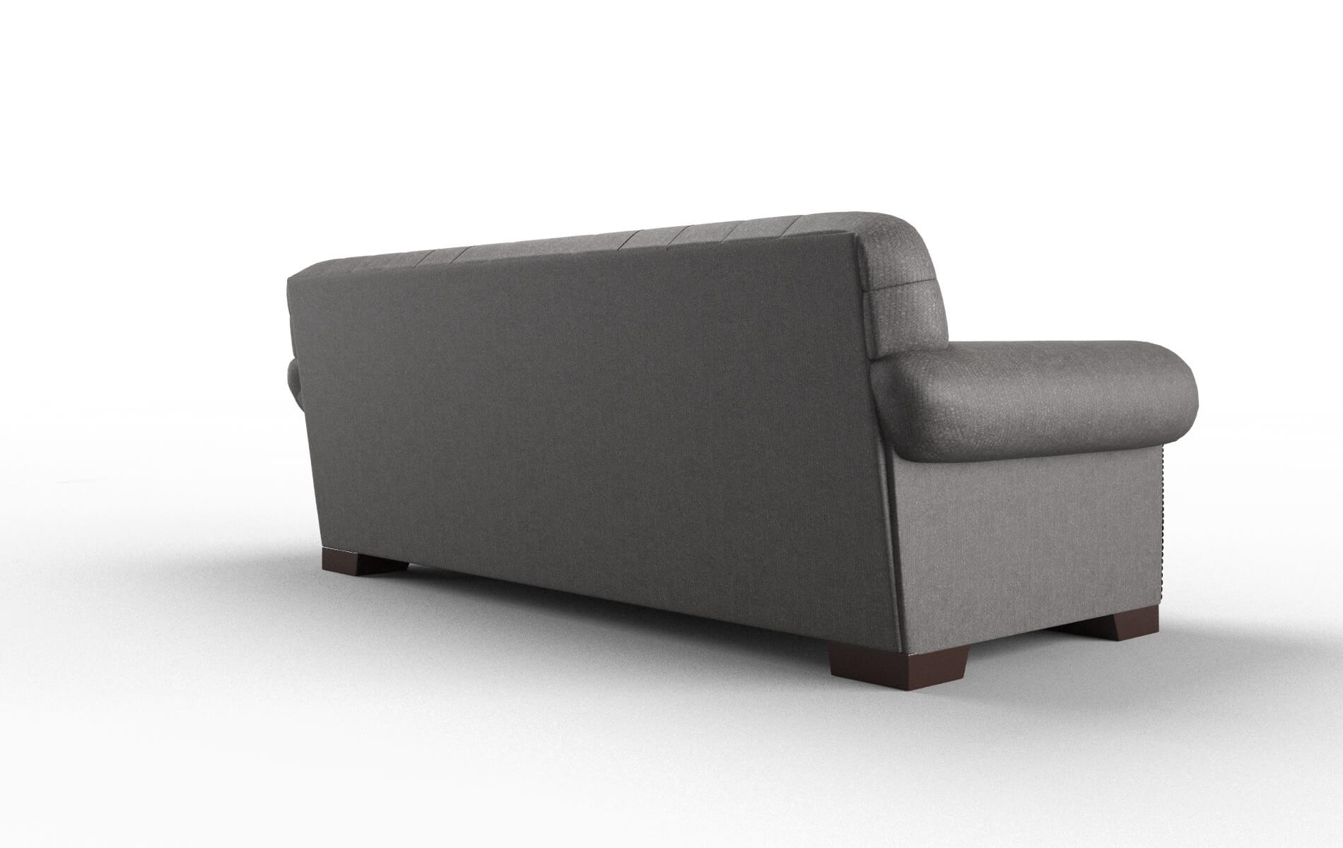 Chester Sasha Grey Sofa espresso legs 5