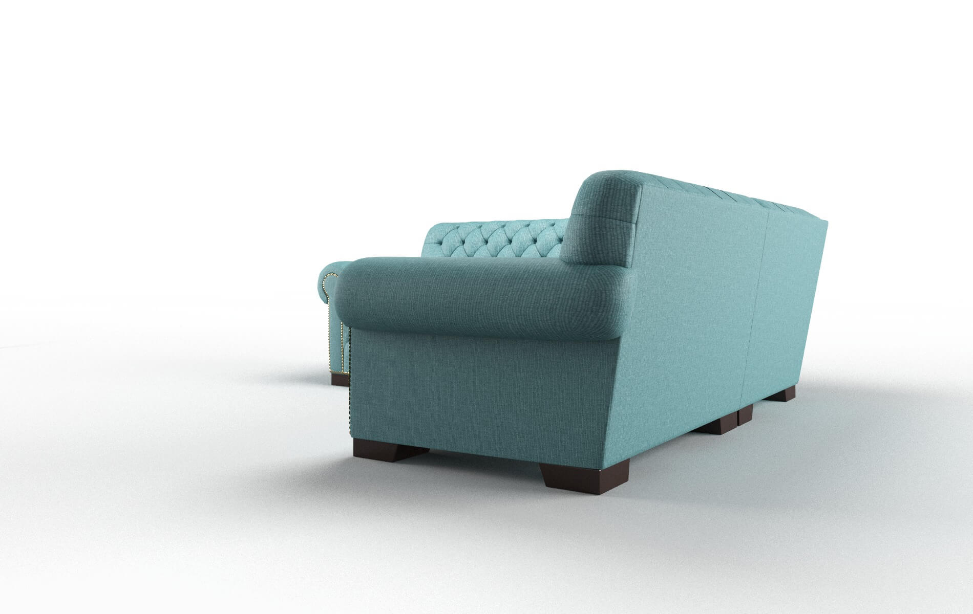 Chester Simplex Aquavita Sectional espresso legs 4